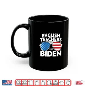 Mug English Teachers For Biden Cool Uncle Joe Aviator Vote 2020 Long Sleeve Shirt