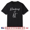 Funny English Literature Pun For Teachers Reading Is Lit Long Sleeve Shirt
