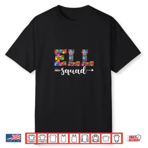 Womens English Language Learner Ell Squad V Neck Shirt