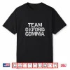 Womens Funny English Teaching Gift For Teachers Team Oxford Comma V Neck Shirt