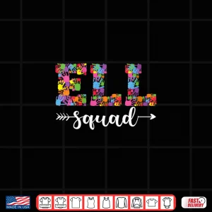 Design Womens English Language Learner Ell Squad V Neck Shirt