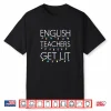 English Teachers Get Lit Christmas Holiday Lights Long Sleeve Shirt