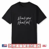 Womens Funny Reading Quote For English Teachers Read Your Heart Out V Neck Shirt