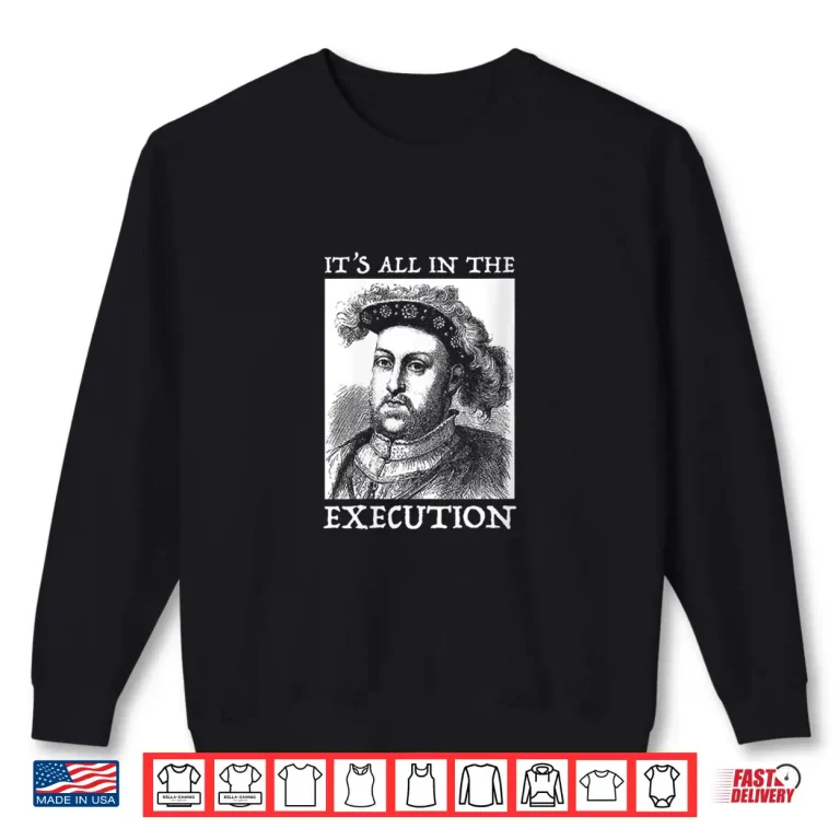 Sweatshirt Womens Henry Viii 8Th Funny English History Quote V Neck Shirt