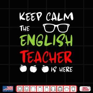 Design English Teacher Teach Teaching Teachers Educator School Gift Shirt