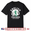 English Teachers Love Brains Halloween Fan Funny Halloween Shirt