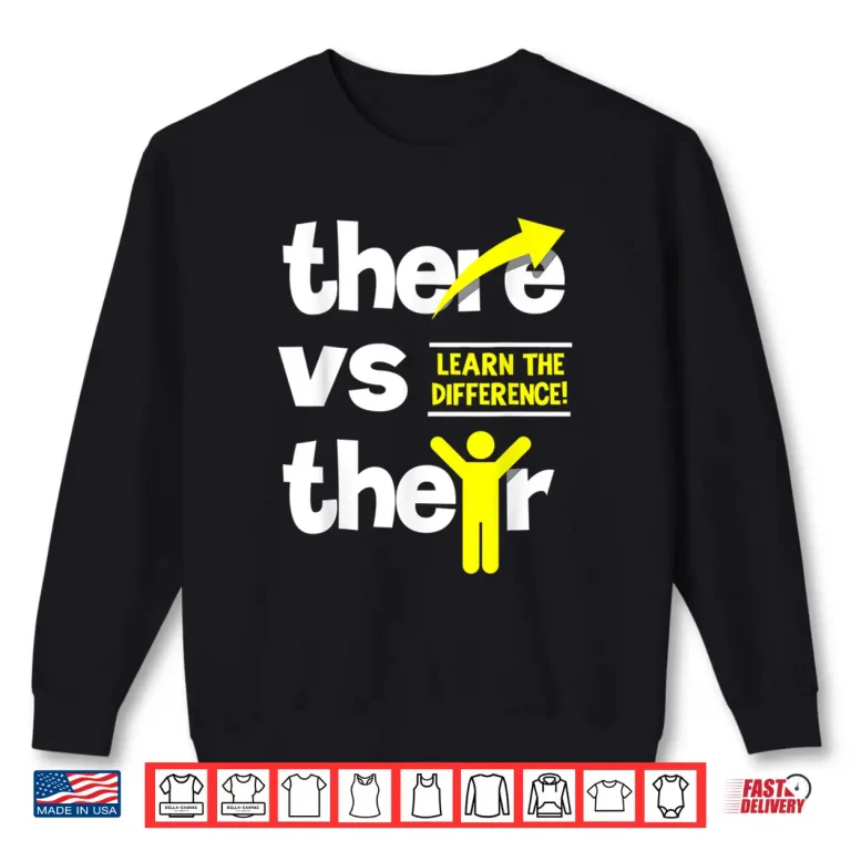 Sweatshirt Funshirt For Teachers And Students English Grammar Shirt