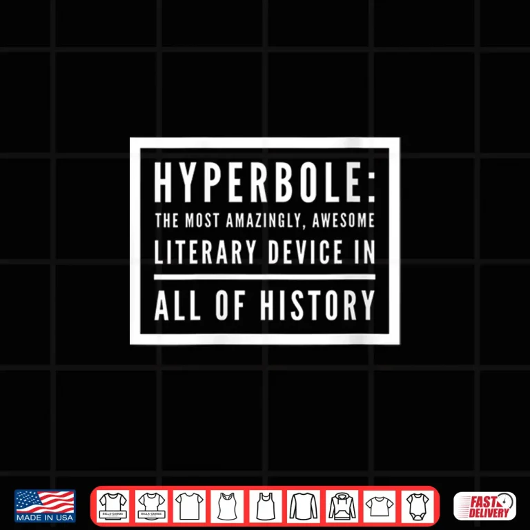 Design Womens Funny Hyperbole Gear For English Teachers V Neck Shirt