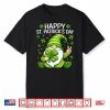Cute Gnome Lucky Shamrock Happy St Patrick’S Day Women Girls Shirt