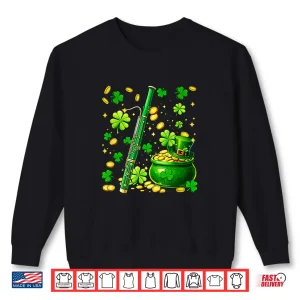 Sweatshirt Bassoon Instrumentalist St. PatrickS Day Shamrocks Coins Shirt