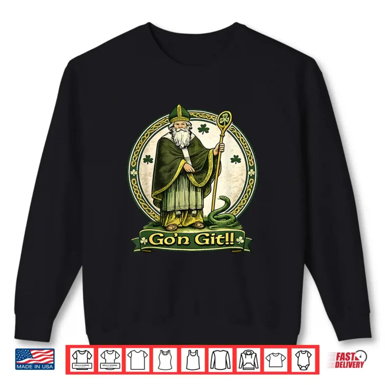 Sweatshirt GoN Git St PatrickS Day Irish Holiday Lucky Shamrock Shirt