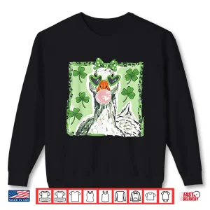 Sweatshirt Leopard St PatrickS Day Goose Cute Goose Lover Cute Animal Shirt