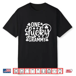 One Lucky Grammy Funny St Patrick’S Day Shamrocks Shirt