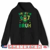 Six Seven Bruh Leprechaun 67 Meme St Patrick’S Day Kids Boys Shirt