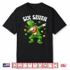 Six Seven Leprechaun Dabbing 67 Meme St Patrick’S Day Boys Shirt