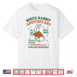 Alice In Wonderland White Rabbit Apothecary Shirt