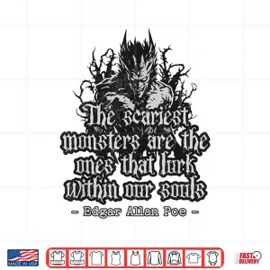Design Edgar Allan Poe Quote Shirt