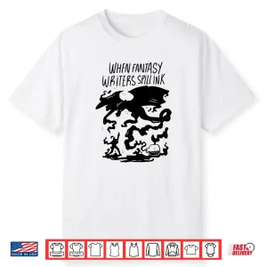 Funny Fantasy Book Author Writer Shirt