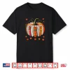 Book Lover Pumpkin Book Teacher Fall Halloween Thanksgiving Shirt