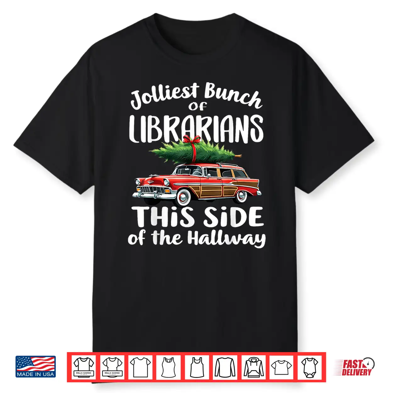 Jolliest Bunch Of Librarians This Side Of The Hallway Shirt Jolliest Bunch Of Librarians This Side Of The Hallway Shirt
