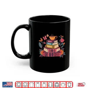 Mug Retro Subtle Book Fantasy Drama Tragedy Funny Bookish Reader Shirt