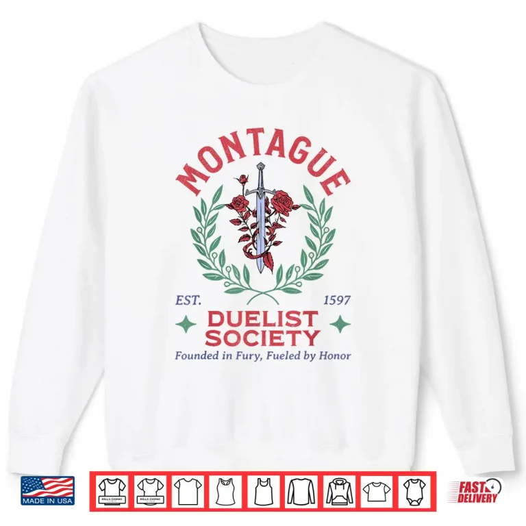 Sweatshirt Romeo Montague Shakespeare Shirt
