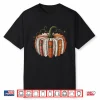 Fall Book Pumpkin Halloween Teacher Librarian Thanksgiving Shirt