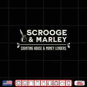 Design Scrooge And Marley Counting House Dickens Shirt