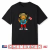 Funny Coquí Frog Puerto Rico Flag For Kids Girls Shirt