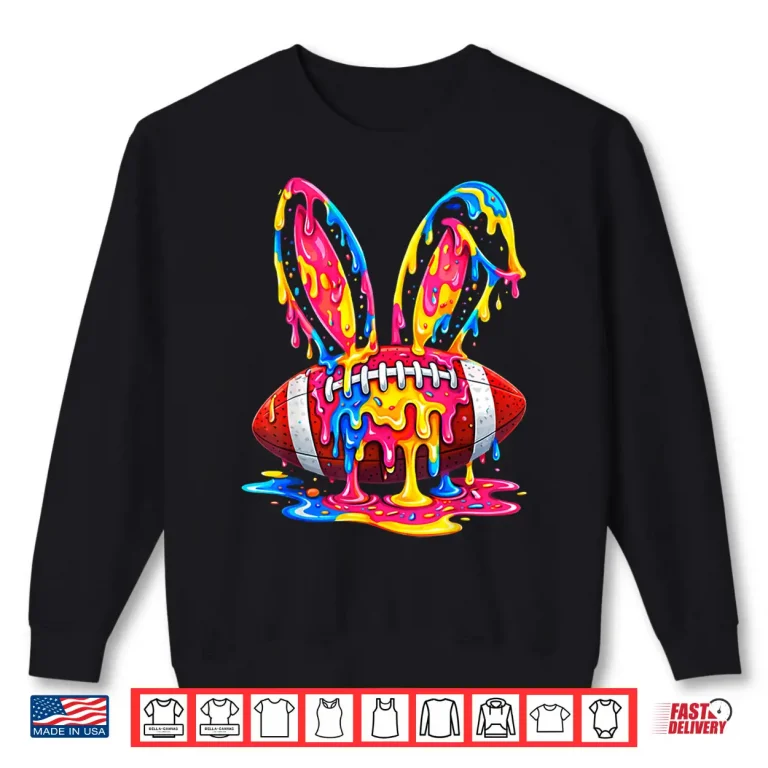 Sweatshirt Funny Easter Bunny Ice Cream Drip Gifts For Men Boys Kids Shirt
