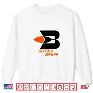 Sweatshirt Buffalo Braves Tee Retro Basketball Shirt
