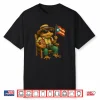 Funny Coqui Frog Puerto Rico Flag Taino Boricua Hispanic Shirt