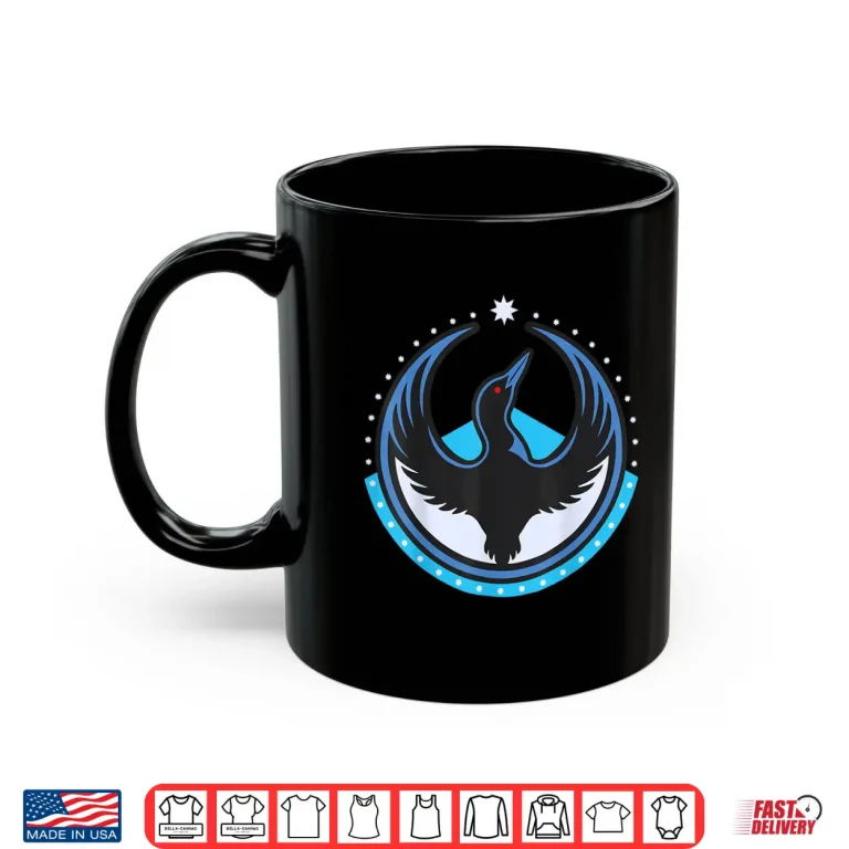 Mug Minnesota Rebel Bird Alliance Resistance No Kings Loon Shirt
