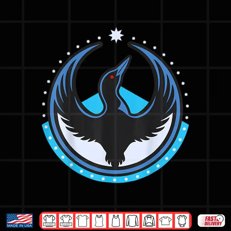 Design Minnesota Rebel Bird Alliance Resistance No Kings Loon Shirt