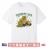 Pushing My Luck Construction St Patricks Day Boys Kids Shirt
