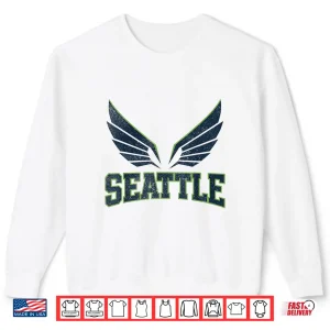 Sweatshirt Seattle Retro Vintage Shirt