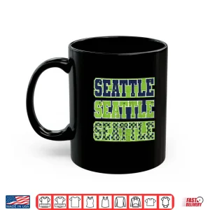 Mug Seattle Classic Vintage Green Shirt