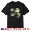 Bass Fish Howling To The Moon Vintage Angler Fisherman Shirt