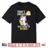 100  Chance Of Reading Shirt Funny Book Lover Unicorn