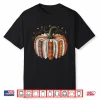 Fall Book Pumpkin Halloween Reading Book Lovers Teacher Kids Shirt