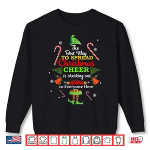 Sweatshirt Funny Librarian Christmas Cheer T Shirt Gift For Men Women Shirt