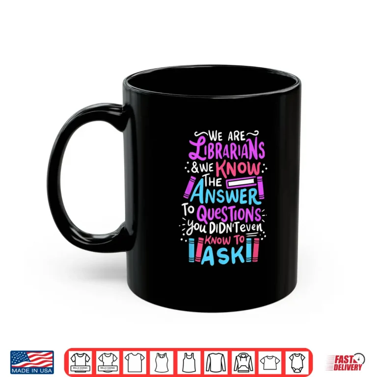 Mug Funny Librarian Shirts Literature Super Power Geek Shirt