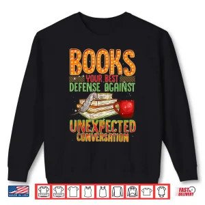 Sweatshirt Gift Ideas For Readers Introverts Book Club Members Quote Shirt