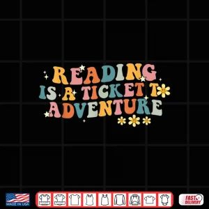 Design Reading Adventure Library Student Teacher Book Librarians Shirt