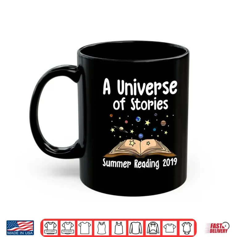 Summer Reading 2019 A Universe Of Stories Librarians Gift Shirt 3 Mug Summer Reading 2019 A Universe Of Stories Librarians Gift Shirt
