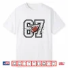 67 Football 6 7 Meme Six Seven Sports Kids Men Women Shirt