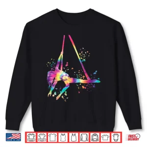 Sweatshirt Aerialist Colorsplash Aerial Yoga Kids Aerial Silk Shirt