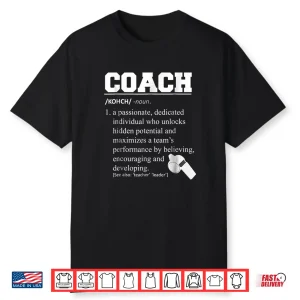 Coach Definition Tshirt Funny Coach Tee