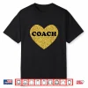 Coach For Women And Men Heart Sports Coaches Shirt