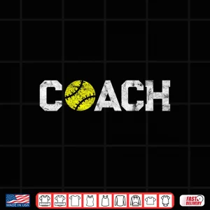 Design Gifts Softball Coaches Appreciation Softball Coach Shirt